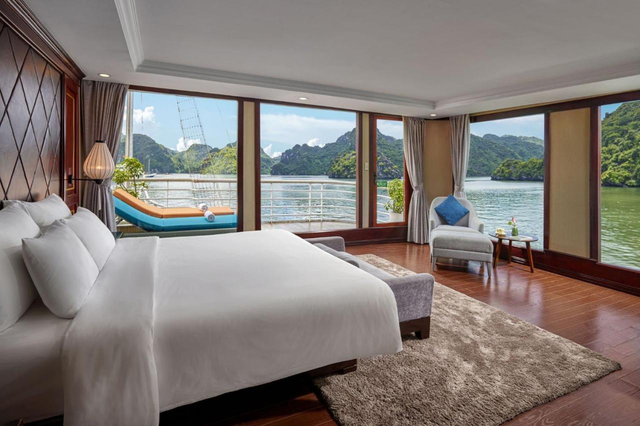 Amanda Luxury Cruise Lan Ha Bay Hotell Ha Long Exteriör bild